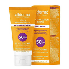 Alldermo Yaşlanma Karşıtı Güneş Koruyucu Krem Spf50+ 50 ml