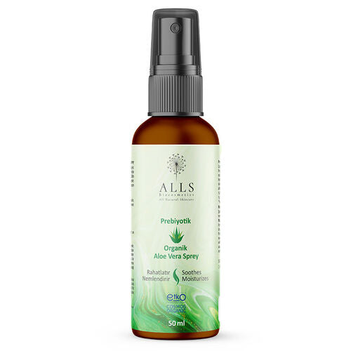 Alls Biocosmetics Organik Prebiyotik Aloe Vera Sprey 50 ml