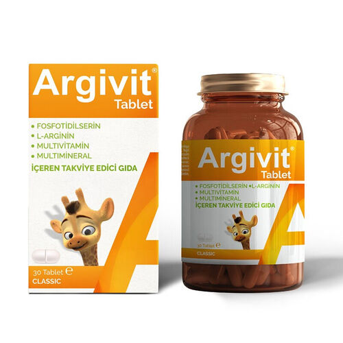 Argivit Classic Takviye Edici Gıda 30 Tablet