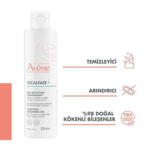 Avene Cicalfate+ Arındırıcı Temizleme Jeli 200 ml