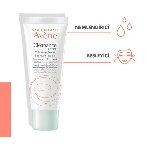 Avene Cleanance Hydra Yatıştırıcı Krem 40 ml