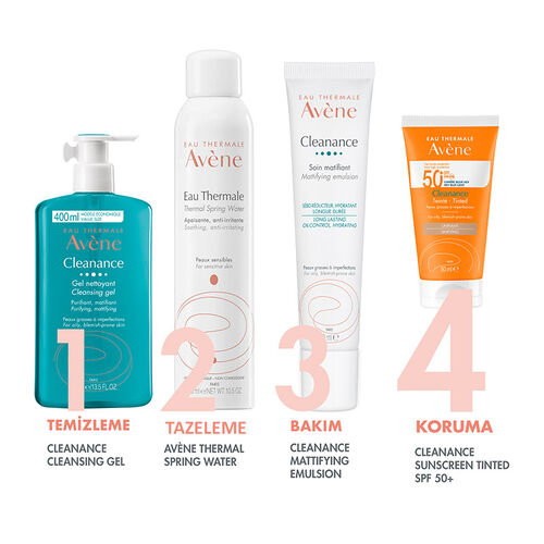 Avene Cleanance SPF50+ Renkli Güneş Kremi 50 ml