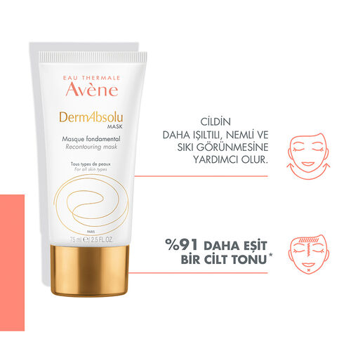 Avene DermAbsolu Canlandırıcı Maske 75 ml