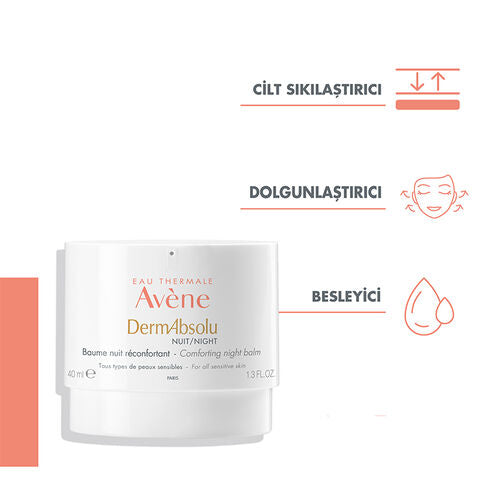 Avene DermAbsolu Canlandırıcı ve Sıkılaştırıcı Gece Bakım Balsamı 40 ml