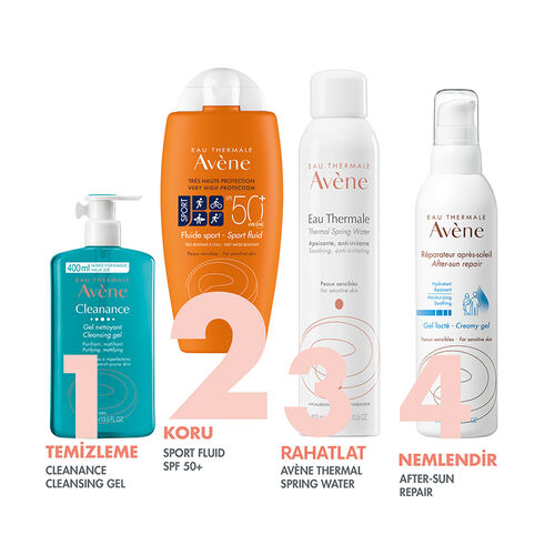 Avene Fluid Sport Güneş Koruyucu Krem SPF 50 100 ml