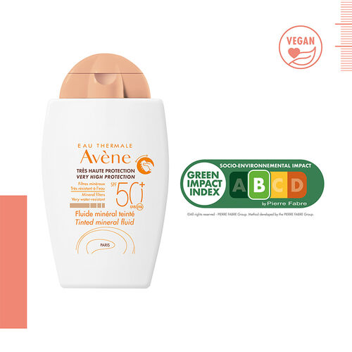 Avene Fluide Mineral Güneş Koruyucu Renkli Krem Spf50 40 ml