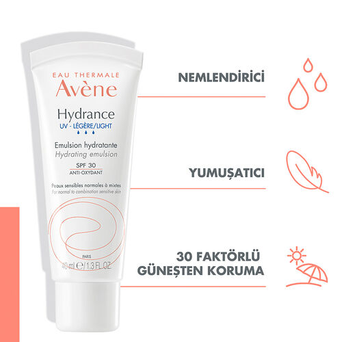 Avene Hydrance Nemlendirici Krem SPF 30 40 ml