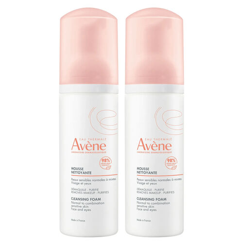 Avene Mousse Nettoyante Cilt Temizleme Köpüğü 2x150ml SET