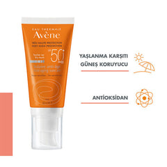 Avene Solaire SPF 50 Yaşlanma Karşıtı Güneş Kremi 50 ml