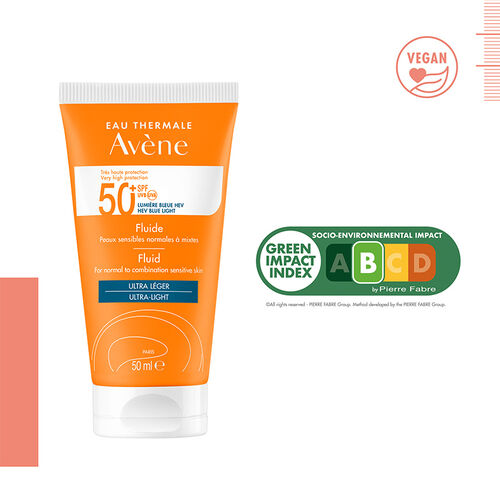 Avene Solaire SPF50+ Fluid Ultra Light 50 ml