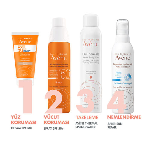 Avene Solaire SPF 50+ Renkli Güneş Kremi 50 ml