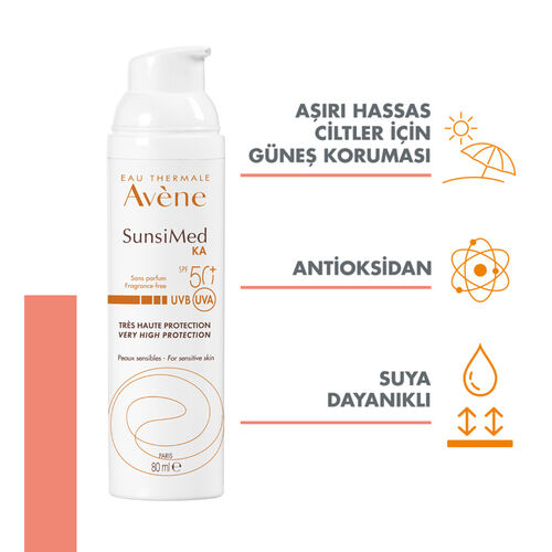 Avene SunsiMed KA Günlük Güneş Bakımı 80 ml