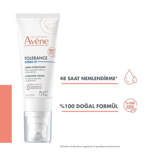 Avene Tolerance Hydra-10 Hydrating Cream 40 ml