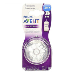 Avent Natural Biberon Emziği 3+ Ay 2'li 3 Numara