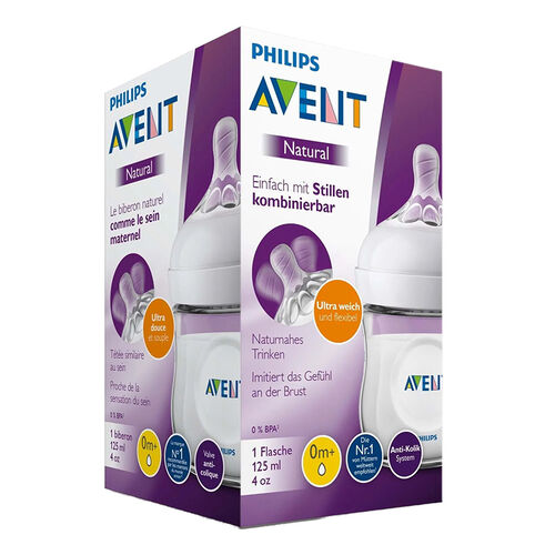 Avent Natural PP Biberon 0+ Ay 125 ml