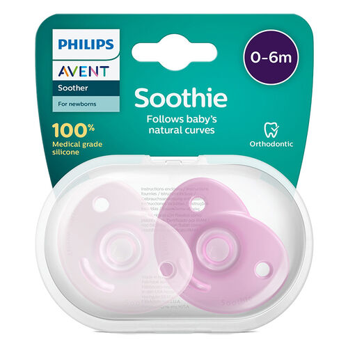 Avent Soothie Emzik 0-6 Ay - Pembe