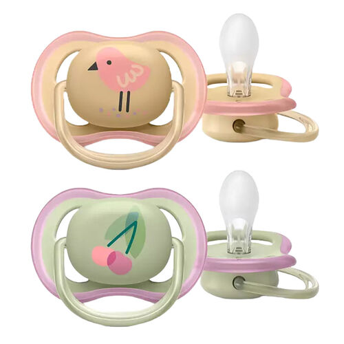 Avent Ultra Air Emzik 0-6 Ay 2'li - Pembe