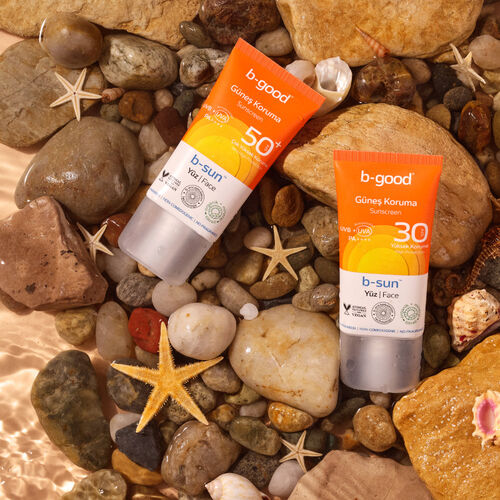 b-good b-sun SPF 30 Yüz Güneş Koruma 50 ml