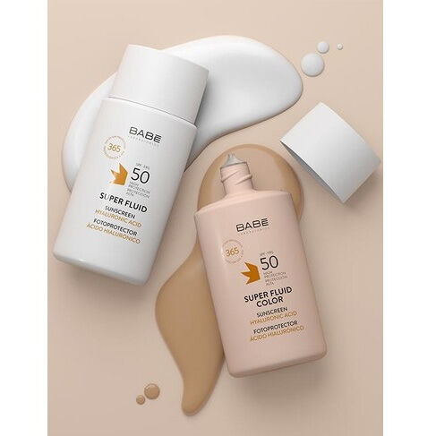 Babe Sun SPF 50 Super Fluid Güneş Koruyucu 50 ml - Renkli