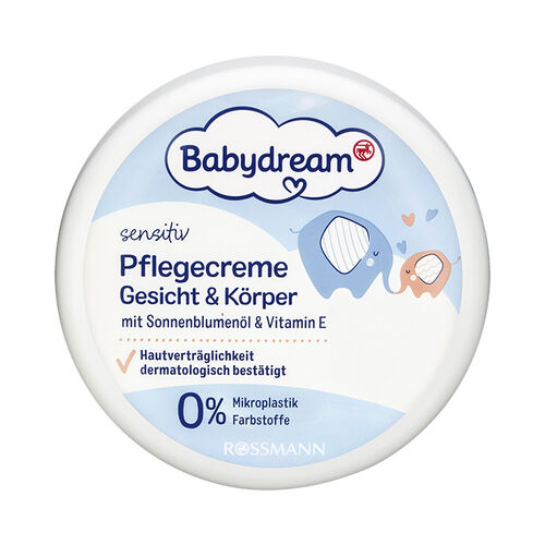 Baby Dream Sensitiv Bebek Bakım Kremi Yüz ve Vücut 150 ml