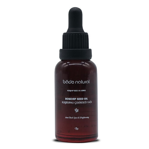 Bade Natural Soğuk Sıkım Kuşburnu Çekirdeği Yağı Doğal ve Saf 30 ml