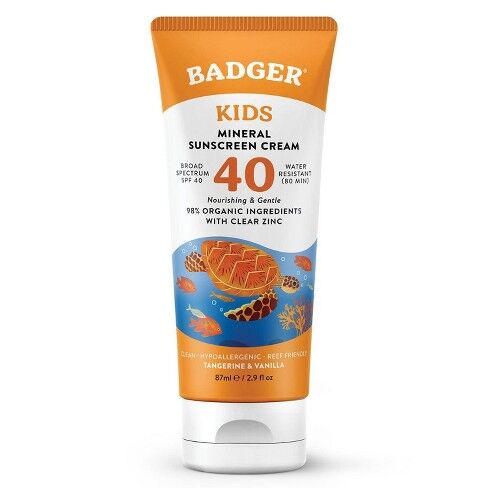 Badger Clear Zinc Çocuk Güneş Kremi SPF 40 87 ml