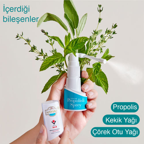 Balparmak Apitera Propolisli Sprey Takviye Edici Gıda 20 ml