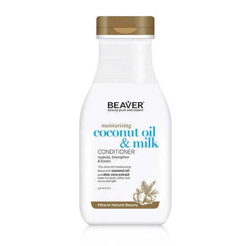 Beaver Coconut Oil Milk Moisturizing Saç Bakım Kremi 350 ml