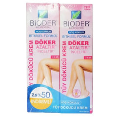 Bioder Bitkisel Formül Tüy Dökücü Krem 100 + 100 ml