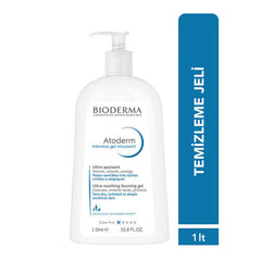 Bioderma Atoderm Intensive Foaming Gel 1 Litre - Yüz Yıkama Jeli