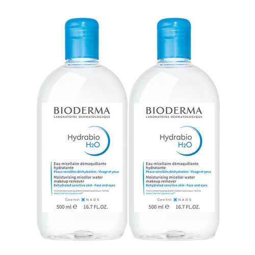 Bioderma Hydrabio H2O 2x500ml