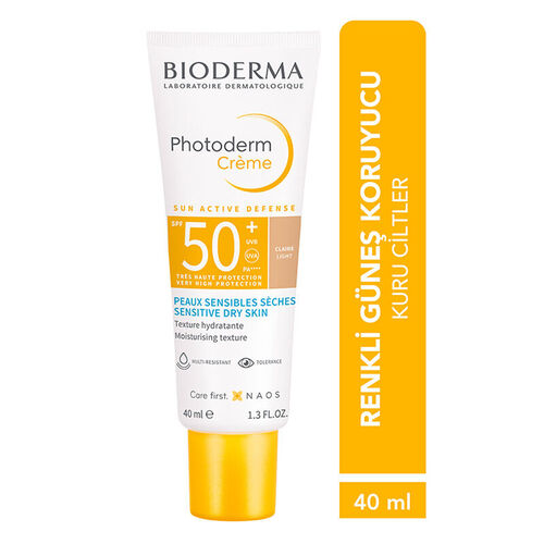 Bioderma Photoderm Krem SPF50+ 40 ml - Light