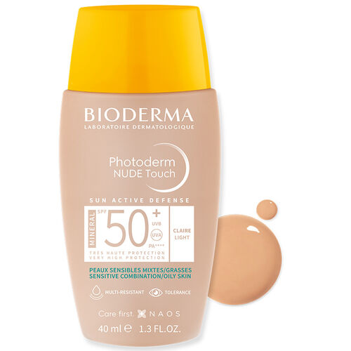 Bioderma Photoderm Nude Touch SPF50+ Light 40 ml