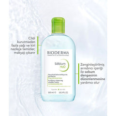 Bioderma Sebium H2O Yüz ve Makyaj Temizleme Suyu 250 ml