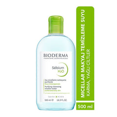 Bioderma Sebium H2O Yüz ve Makyaj Temizleme Suyu 500 ml