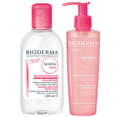 Bioderma Sensibio H2O 250ml + Sensibio Cleansing Foaming Gel 200ml