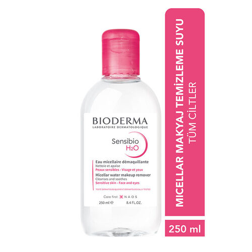 Bioderma Sensibio H2O Yüz ve Makyaj Temizleme Suyu 250 ml