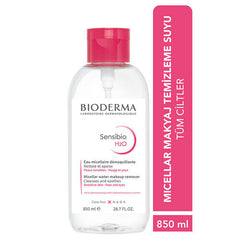 Bioderma Sensibio H2O Yüz ve Makyaj Temizleme Suyu 850 ml