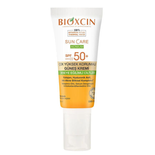 Bioxcin Sun Care Düzensiz Ciltler için Spf 50 Güneş Kremi 50 ml