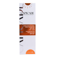 Capicade SPF50+ Kuru Ciltler İçin Güneş Koruyucu Krem 100 ml