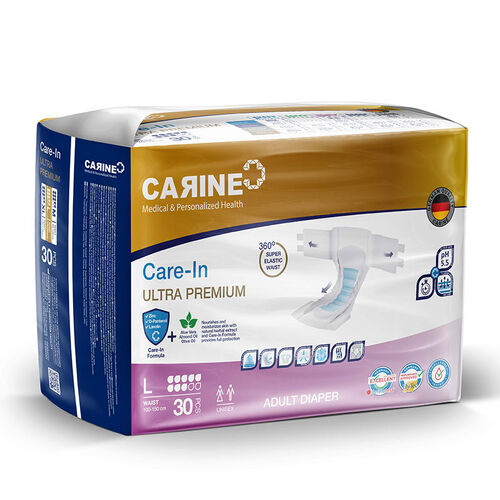 CARINE Ultra Premium Yetişkin Hasta Bezi 30 Adet - L Beden