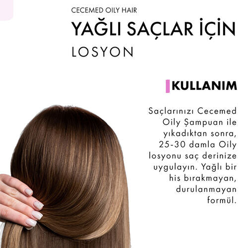 CeceMED Yağlı Saçlar İçin Losyon 75 ml