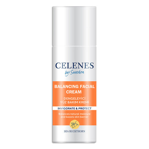 Celenes By Sweden Sea Buckthorn Dengeleyici Yüz Bakım Kremi 50 ml