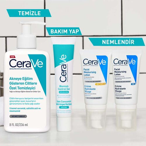 Cerave Yağlı ve Düzensiz Ciltler için Yıkama Jeli 236 ml