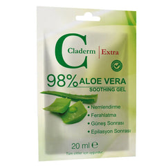 Claderm Aloe Vera Soothing Jel 20 ml