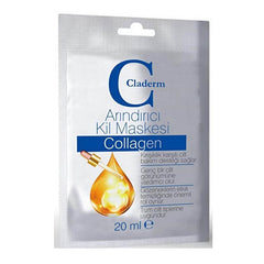 Claderm Kolajen İçerikli Arındırıcı Kil Maskesi 20 ml