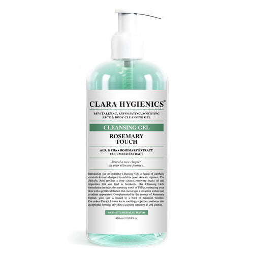 Clara Hygienics Rosemary Touch Pha Yüz Temizleme Jeli 400 ml