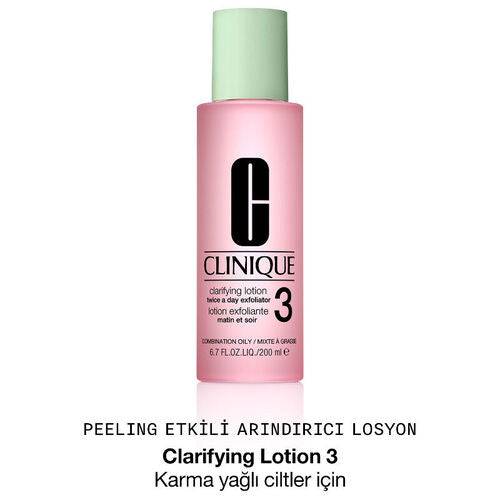 Clinique Clarifying Lotion Arındırıcı Losyon Tonik 3 400 ml