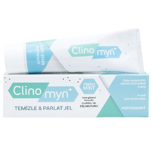 Clinomyn Temizle Parlat Jel Diş Macunu 75ml