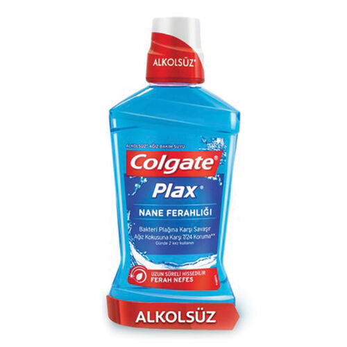 Colgate Plax Alkolsüz Ağız Bakım Suyu Nane-Ferahlığı 500 ml